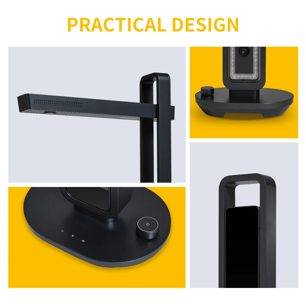 CZUR-Aura Pro 휴대용 책 스캐너, 스마트 OCR 스캔, 최대 A3 스캔 가능, 14mp, 테이블 데스크 램프 포함, 가정과 사무실, 홈과 오피스,  Best Top5