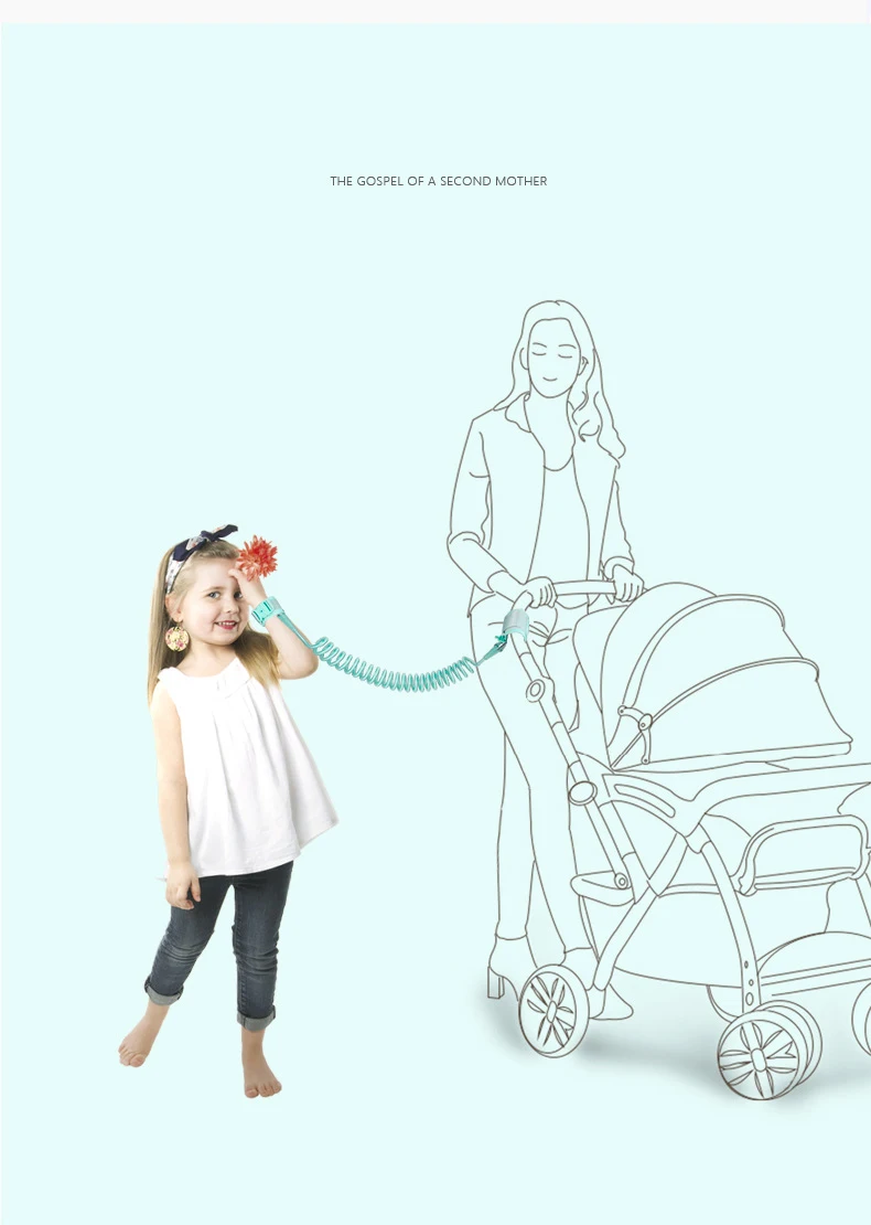 Детский ремень для защиты от потери на запястье 1,5 м, детский поводок, ремни безопасности для прогулок на открытом воздухе, наручный ремень, браслет для защиты от потери