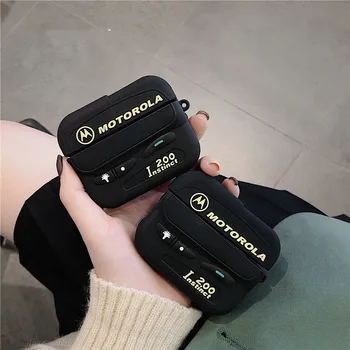 

Retro Brand Beeper BellBoy Case for Huawei Freebuds 3 Charging Box Soft Silicone Wireless bluetooth Earphone Protective Cover