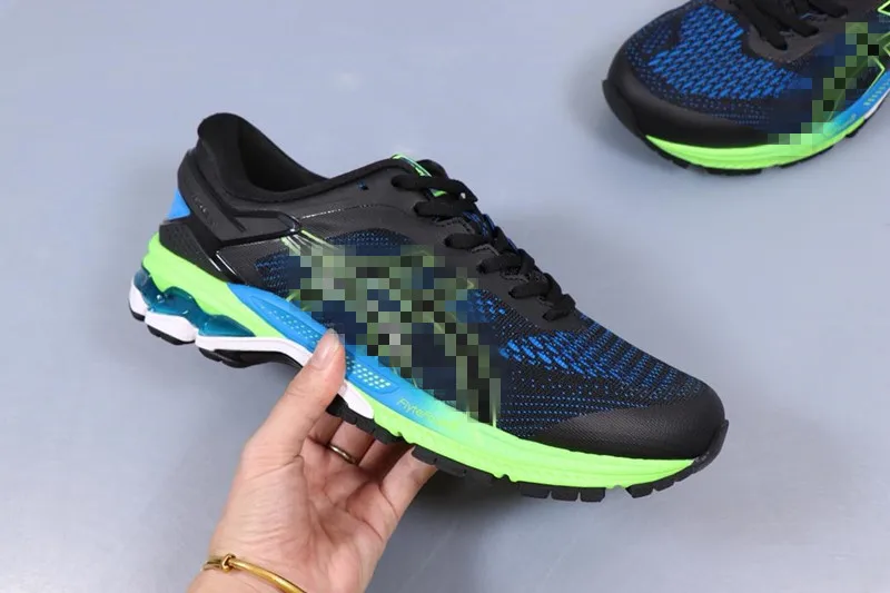 2019 популярная Удобная оригинальная гелевая KAYANO 26 Мужская устойчивая беговая