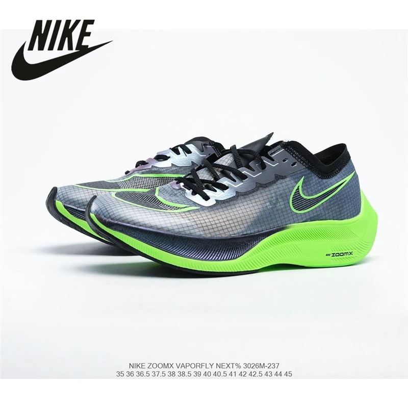 NIKE ZOOMX VAPORFLY NEXT% Nike Marathon forefoot cushion cushioning running shoes Size: 36-45