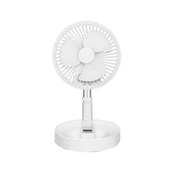 

Handheld Fan Mini Pocket Storage Macarons Small Portable USB Charging Fan Folding Telescopic Rechargeable Fan