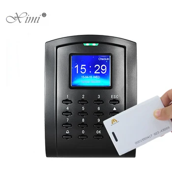 

New Arrival Card Access Control SC105 With Color Screen RFID Card Time Attendance High User Capacity