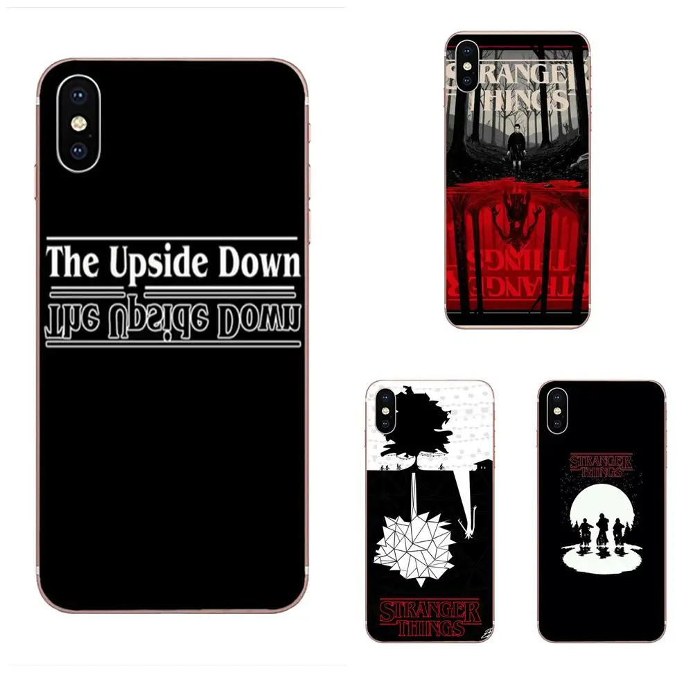 

Black And White Stranger Things Soft TPU Capa Case For Galaxy Grand A3 A5 A7 A8 A9 A9S On5 On7 Plus Pro Star 2015 2016 2017 2018