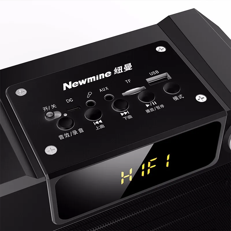 USB Bluetooth Speaker Big Power Speaker Heavy Bass Wireless Outdoor Speakers Portable Subwoofer Rem