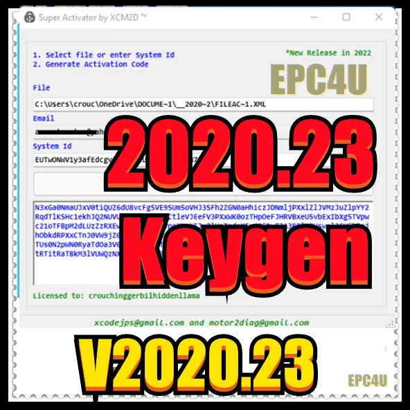 Новинка 2022 года разблокированный генератор ключей 2020 23 для DVD-проигрывателя delphis