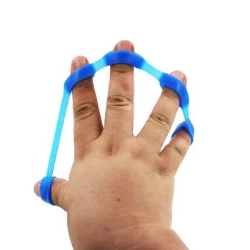 

Finger Gripper Strength Trainer Silicone Finger Puller Hand Grip Strengthener Extensor Finger Training Tool