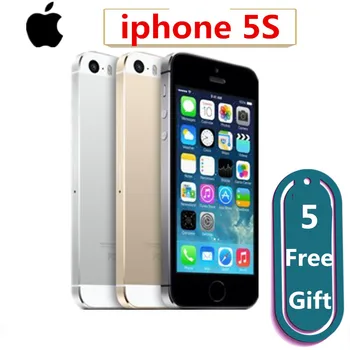 

For Apple iPhone 5S Original Cell Phones Dual Core 4" IPS Used Phone 8MP 1080P Smartphone GPS IOS iPhone5s Unlocked Mobile Phone