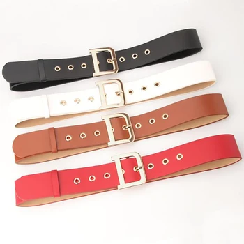 

2020 New Korean Luxury Fashion D Style Women's Belts Joker Women's Windbreaker Waist Wide Waist Seal Harajuku Pants