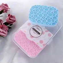 Спонж слоеный 2 шт яркий гламурный мягкий спонж для очищения кожи моющая прокладка Очищающая Губка косметическая слойка для крема спонж для нанесения макияжа