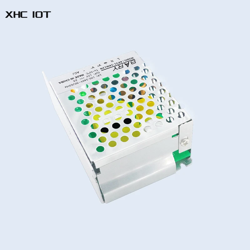 

AC-DC Switching Power Supply Module 24W 100-250VAC To DC12V 2000mA DIP XHCIOT AP21-24W12N White Aluminum Alloy Shell