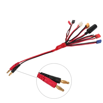 

8in1 Convert Charger Cable Lipo Battery Multi Charging Plug Convert Cable Line For IMAX B6 Chargers