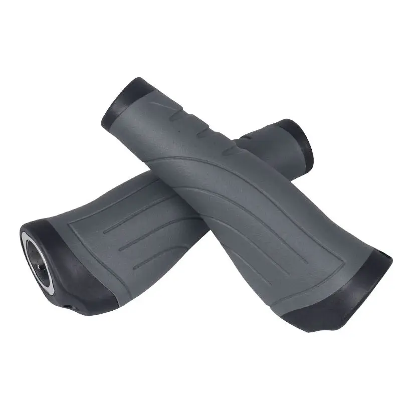 

Bicycle Front Handle The Two Sides Can Be Locked Ergonomic Bicycle Handle Two-color Non-slip Bicycle Grips Riding Accessories