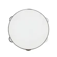 " ручной Тамбурин барабан колокольчик березовый металлический ударный музыкальный