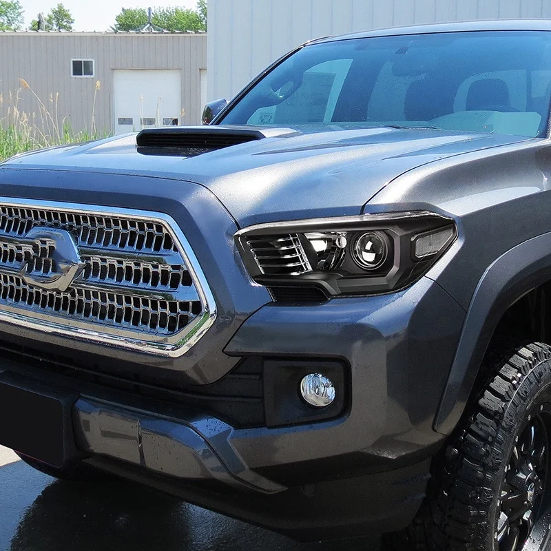 Sulinso для Toyota2016 Tacoma пикап черный модифицированный проектор фары замена пара
