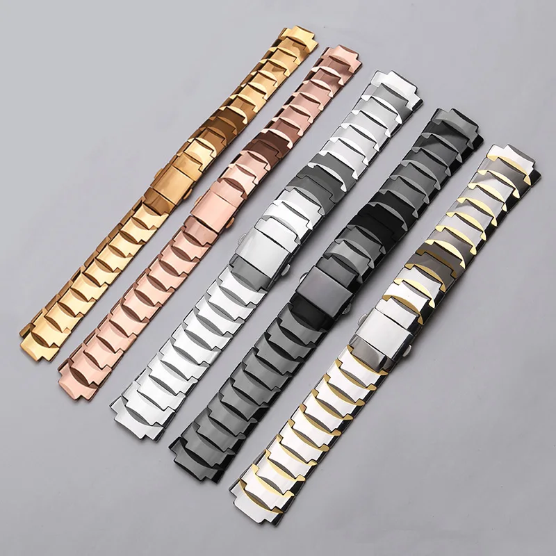 Tungsten Steel Watchbands 21x12mm 13.5 