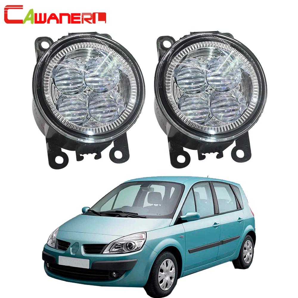 Cawanerl для 2003 2015 Renault Scenic стайлинга автомобилей Светодиодный светильник передние