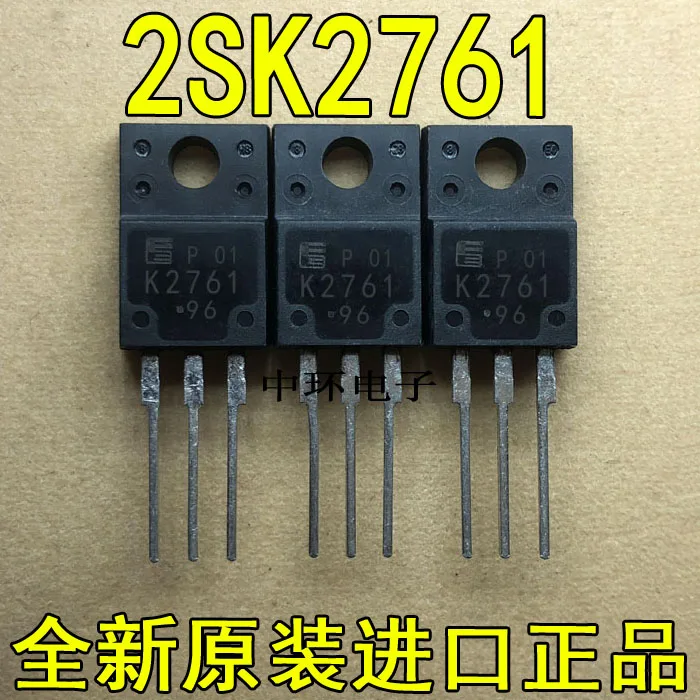 10 шт./лот K2761 2SK2761-01MR TO-220F полевого транзистора 10A 600V