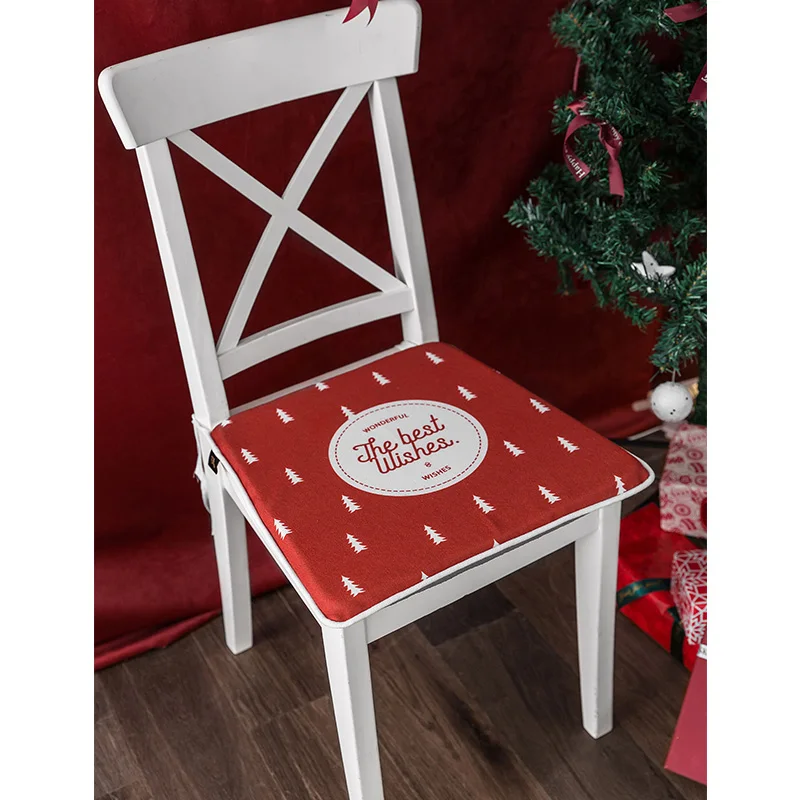 D-Seat cushion ROWBOE домашний текстиль ins ветер нордический Рождественский Ресторан скатерть круглый стол прямоугольная журнальная скатерть - Цвет: D-Seat cushion