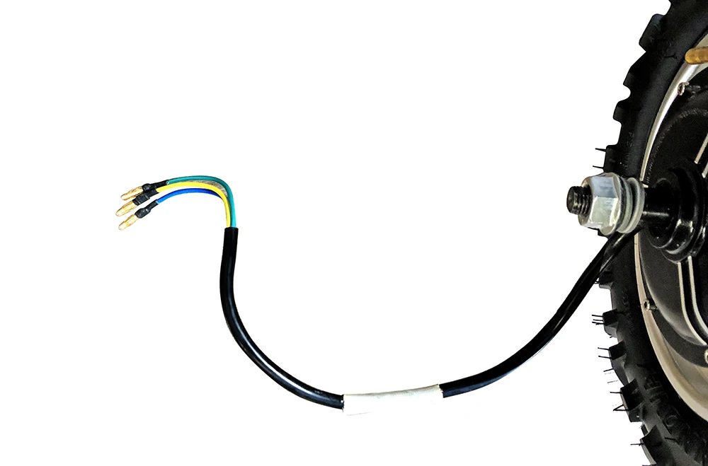 Sale High Speed Tyres 11 inch Hub Motor Kit 48V1000W1500W Electric Motorcycle Engine BuggyGearless Motor 60km/h Electric Kit Fat Tyre 16