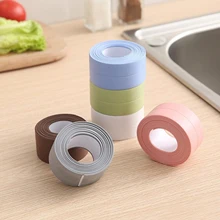 Самоклеящаяся клейкая лента влагостойкая анти-плесень водонепроницаемая клейкая лента для кухонной раковины защита края уплотнительная лента
