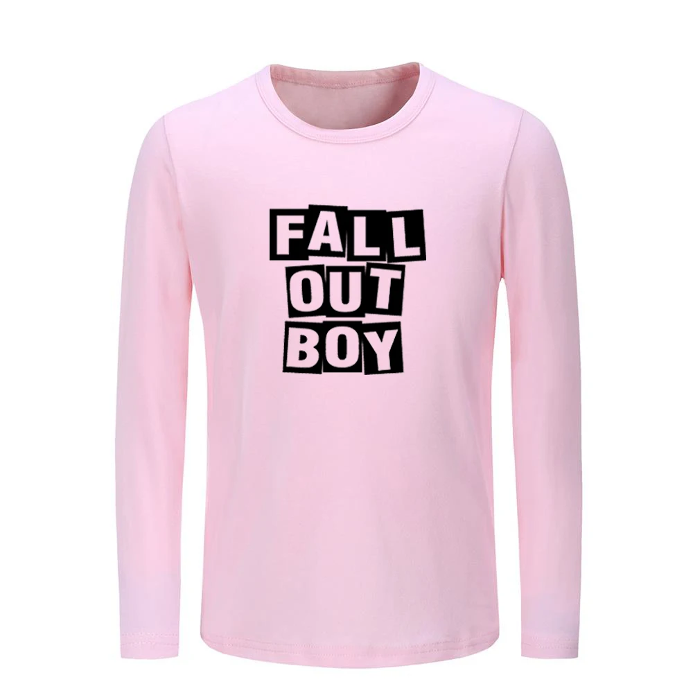 Детские футболки с рисунком в виде вуали и надписью «Fall Out FOB Rock Band Pierce The Veil» Детские футболки с графическим принтом топы для мальчиков и девочек, рождественский подарок - Цвет: JeKP018C