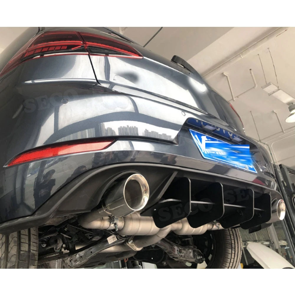 Задний диффузор для губ из АБС пластика накладка на спойлер Volkswagen VW Golf VII MK7 7 5 GTI R