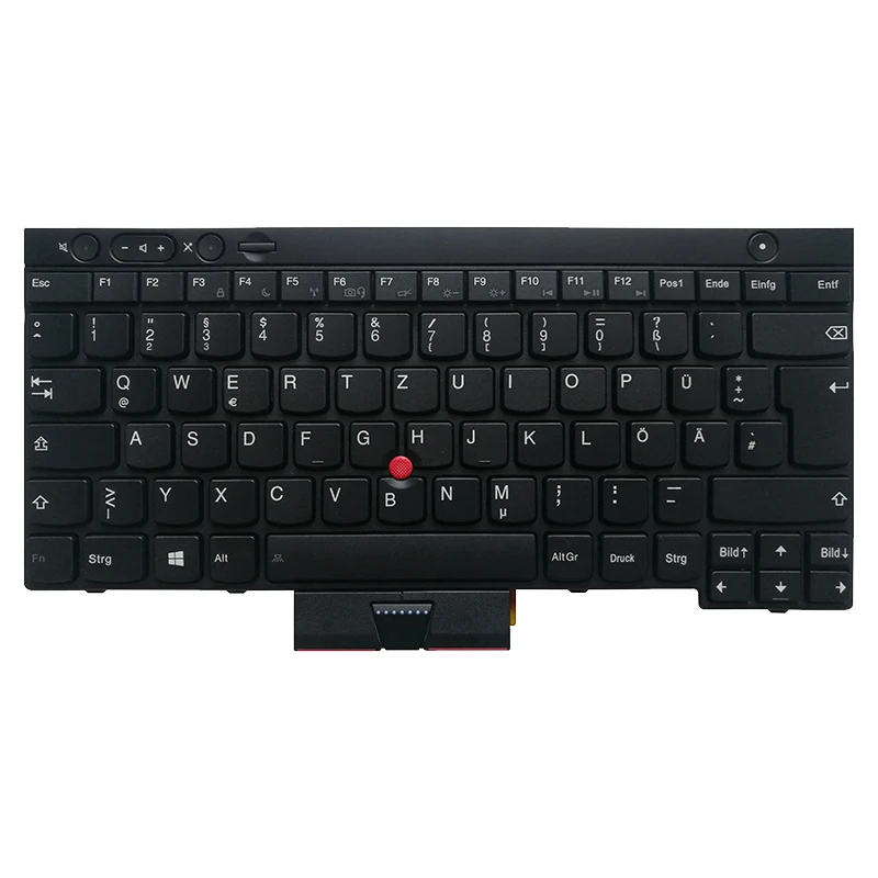 Teclado do Portátil Alemão para Lenovo Preto sem Luz de Fundo Novo Thinkpad T430s X230 W530 L430 L530 gr Teclado T530 T530i T430 - Imagem 2