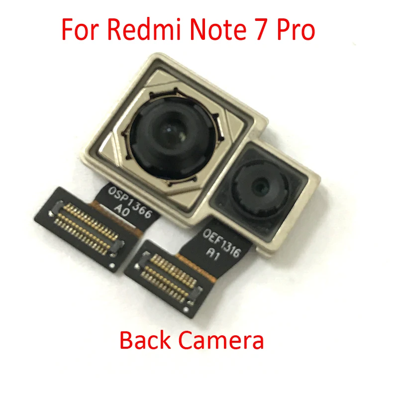 Новая задняя камера для Xiaomi Redmi 5 Plus 4X 5A 6A K20 6 Note 7 6 Pro S2 Модуль задней камеры гибкое заменяемое части - Цвет: Redmi Note 7 Pro