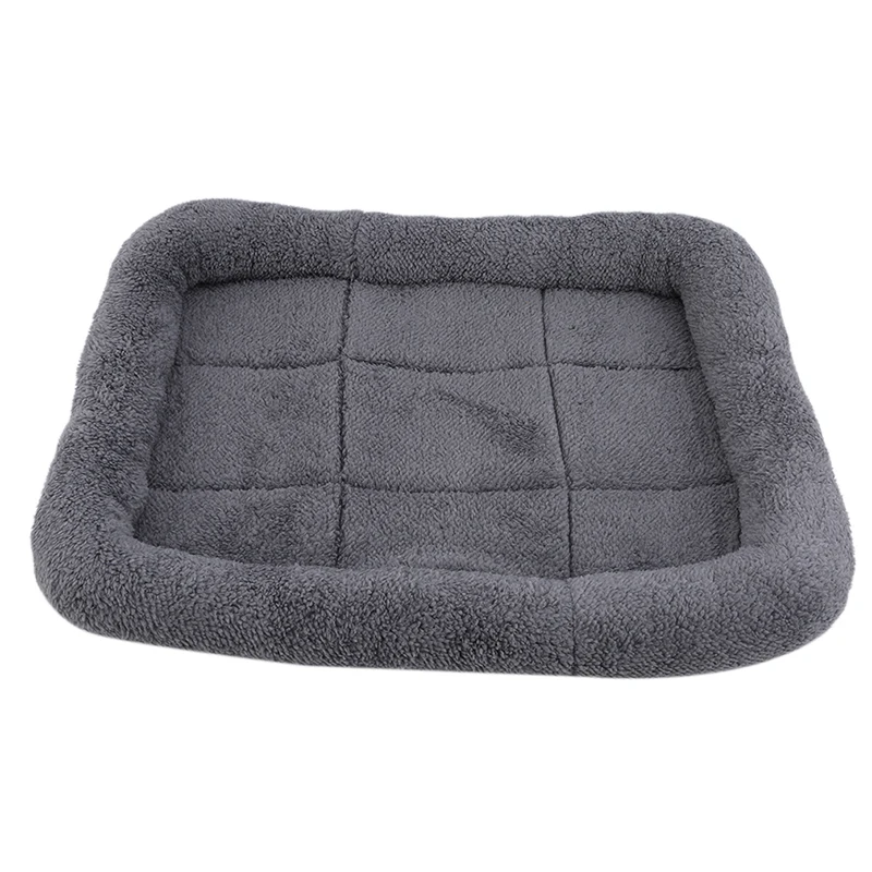 

Pet Dog Bed Mat Warm Fleece Blanket Sofa Mat House Nest Fall Winter Sofa Pet Fleece Warm Cat Bed For Cat Lounger
