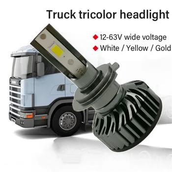 

2PCS Car Headlight Mini H1 H3 H4 H7 H11 9005/9006 LED Light Led Fog Light 24V High Bright Retrofit Light Bulb Car Accessories