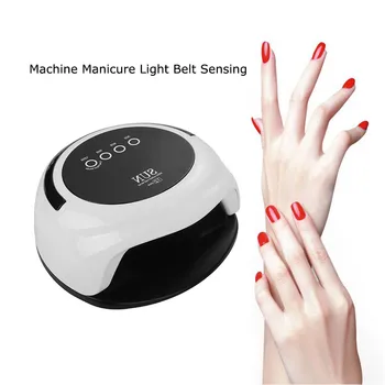 

Two Hands Nails Dryer Nail Drying Varnish Lamp 98W UV LED Lamp Manicure Timer for Household Loving Nail Accessory