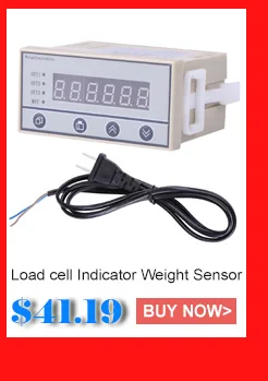 6 Digits Digital Weighing Weight Controller Load Cell Sensor LED Display 