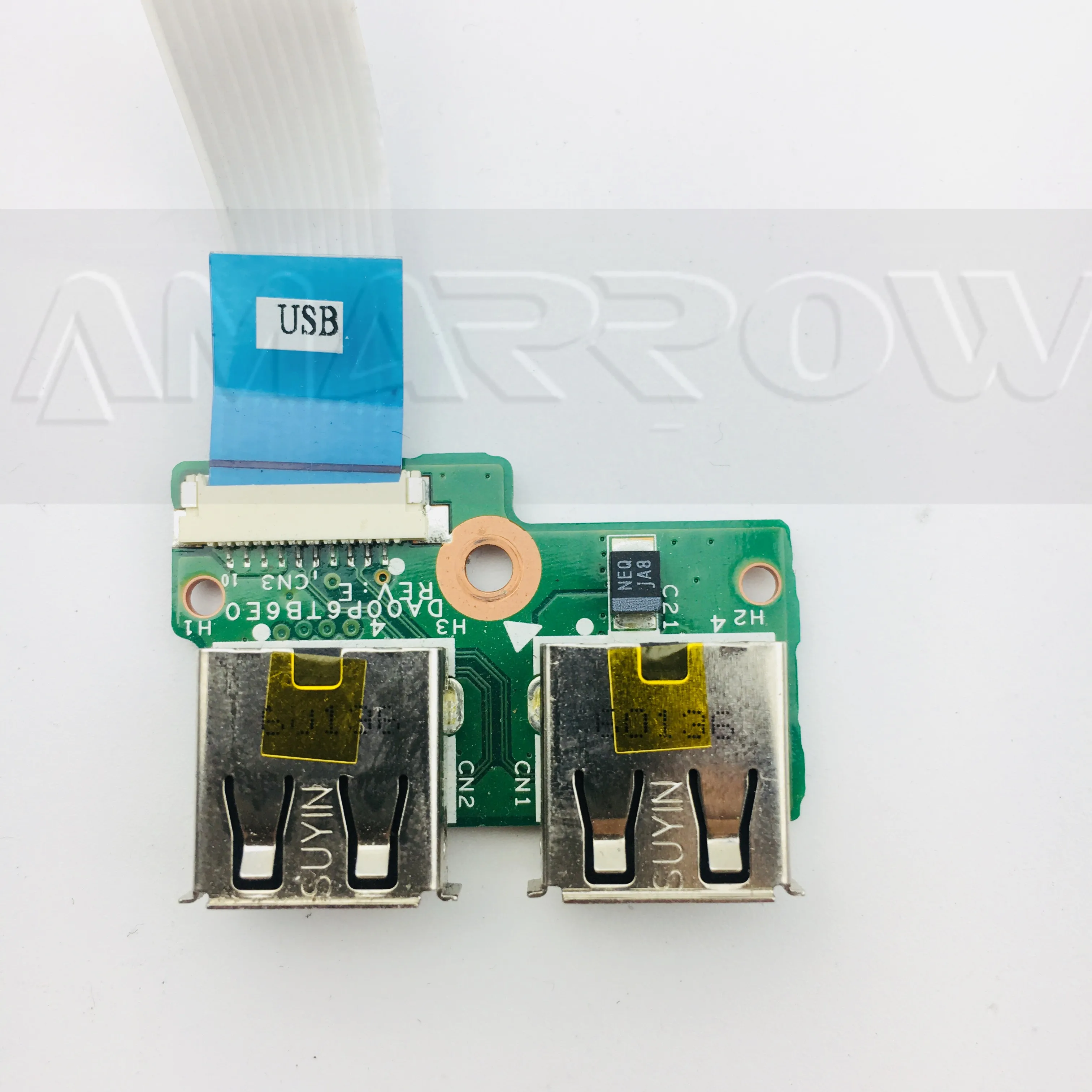 Оригинальная плата USB CQ61 CQ71 для HP бесплатная доставка 340P6UB0000 DA00P6TB6E0 кабель 14 см или