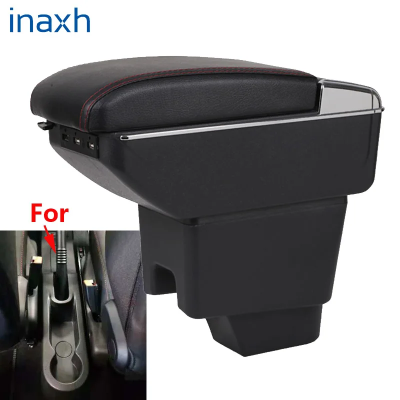 

For Renault Kaptur Armrest KAPTUR Retrofit parts dedicated Car Armrest box Center Storage box car accessories Interior with 3USB