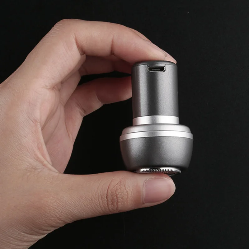 Путешествия Мини USB электробритва Магнитный мобильный телефонный разъем Micro-USB TYPE-C Мужская электрическая бритва для путешествий на открытом воздухе
