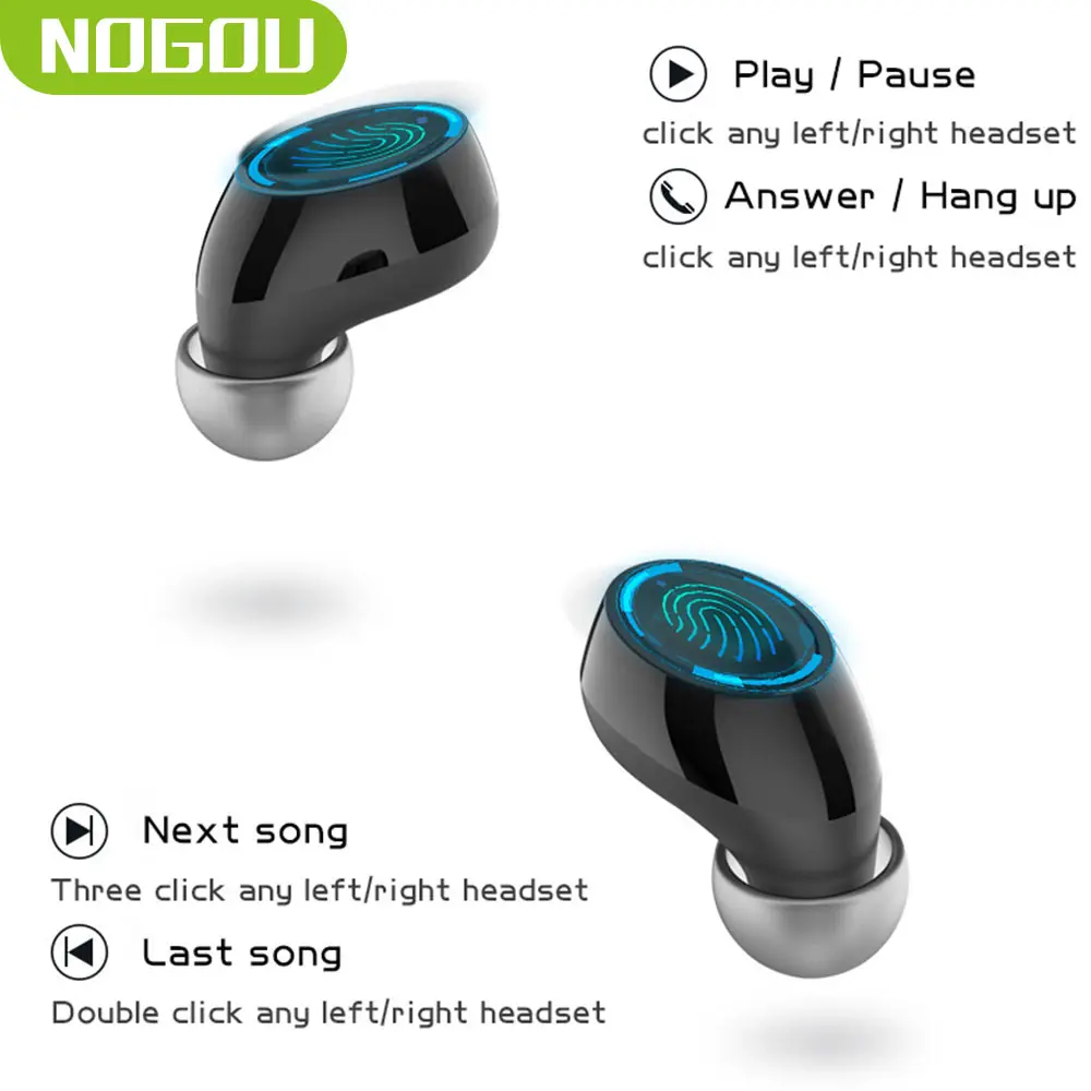 Redmi Airdots TWS Bluetooth 5,0 наушники стерео беспроводные активные шумоподавления с микрофоном наушники-вкладыши управление AI