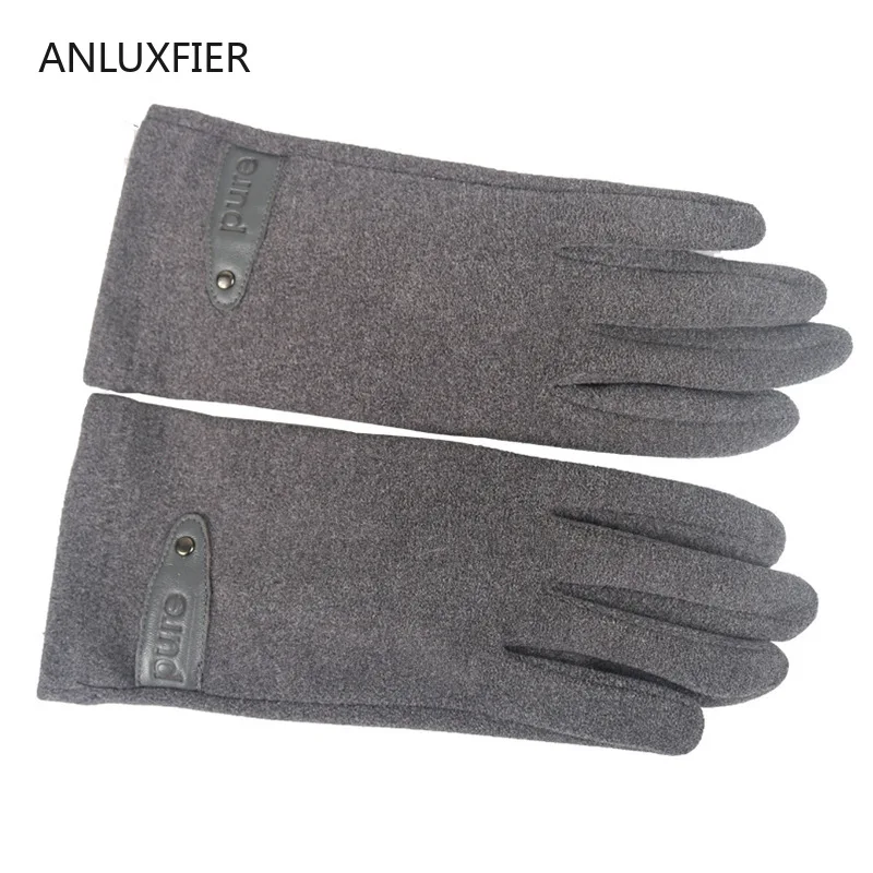 

Перчатки женские H9932, тонкие, для сенсорного экрана, ветрозащитные, теплые, для вождения, Осень-зима