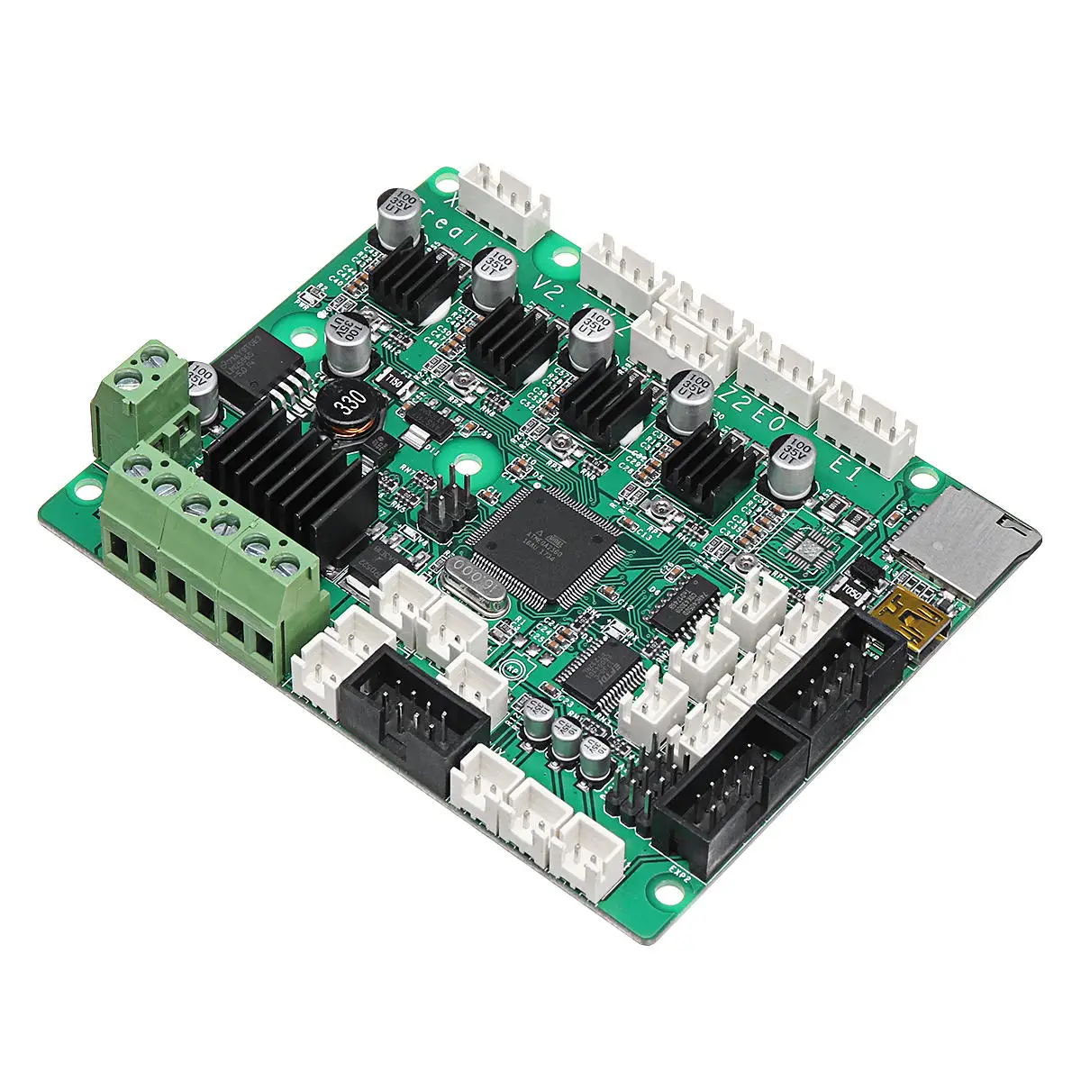 Creality 3D CR-10S 12 В материнская плата V2.1 панель управления Поддержка обнаружения нити обновления для CR-10S 3D-принтеров
