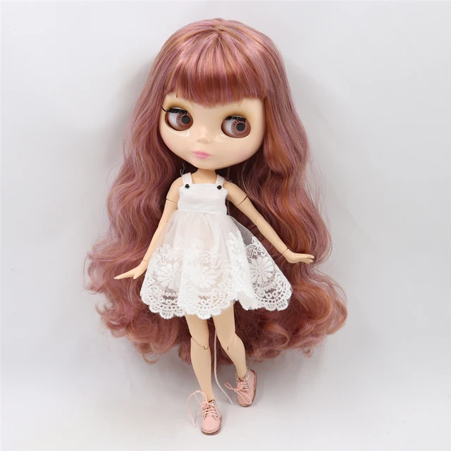 ICY DBS Blyth Doll 1/6 Joint Body 30CM BJD toys Natural shiny face with extra hands AB DIY Fashion Dolls girl gift 2