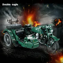 Детский мотоцикл RC C51021 629 шт. строительные блоки мировая война 2 Militar RC игрушки для детей подарок для детей