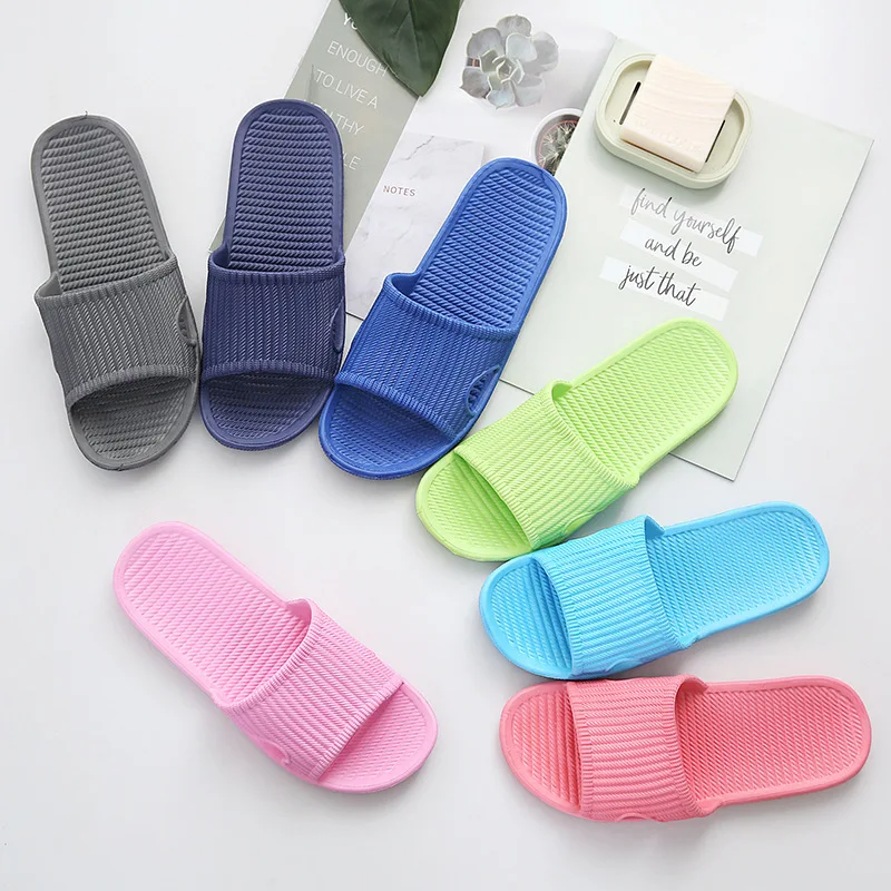 

Slipper Summer Men And Women Couples Home Eva Simple Stall 5 Yuan Model Sandals Anti-slip Slippers Women's