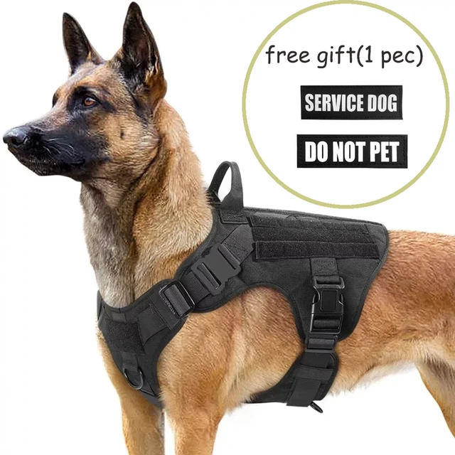 Tactical Dog Harness And Leash 1