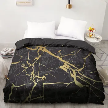 

3D Printed Custom Design Duvet Cover Quilt Comforter Blanket Case Covers Bedding Set Bed Linen Simple Geometry Home Textile