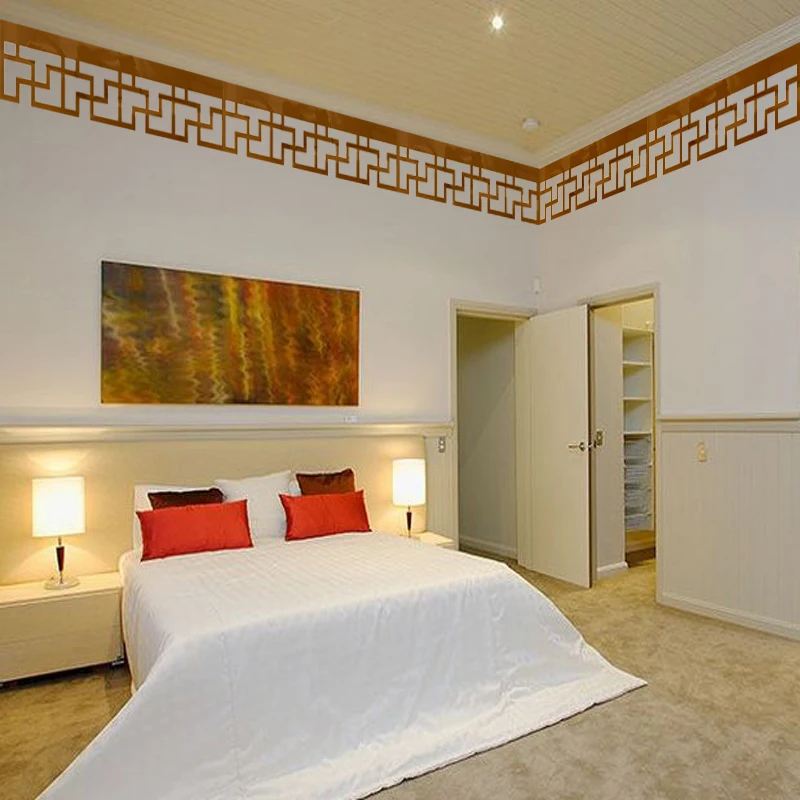 

Acrylic wall sticker border decoration strip ceiling ceiling corner line self-adhesive mirror background wall waistline