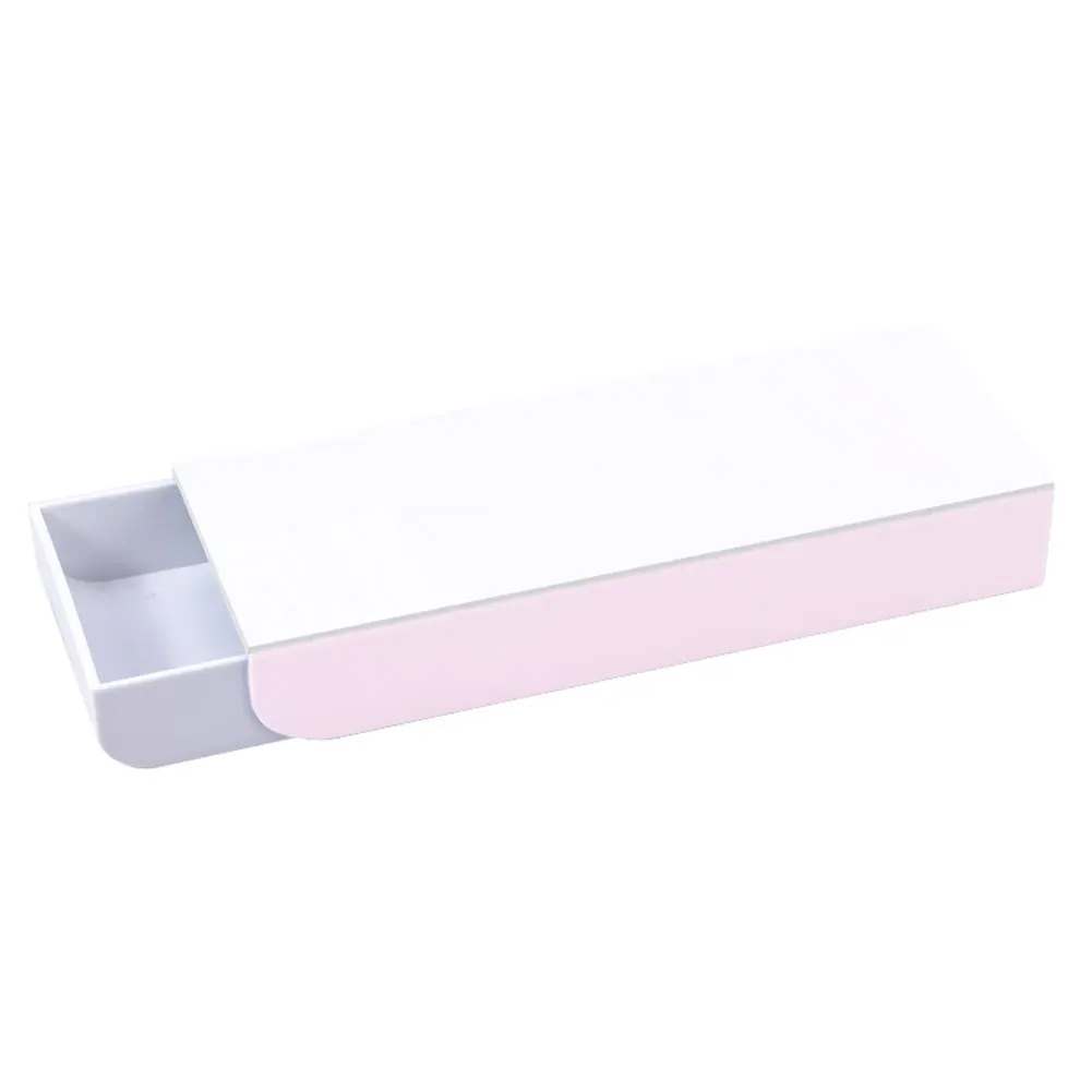 

Stationery Case Self Adhesive Practical Pen Storage Pencil Tray Office Eraser Organizer Invisible Durable Drawer Type School