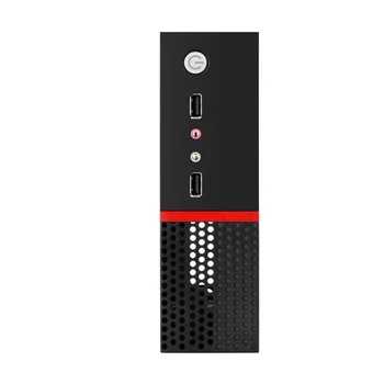

for Mini ITX Cases USB2.0 2.5 Inch HDD SSD SGCC Computer Gaming PC Desktop Chassis HTPC Red