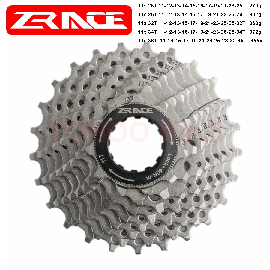 Кассета для шоссейного велосипеда zracing Freewheel 11 speed 11-25 T/28 T/32 T/34 T/36 T, 11s кассеты совместимы с Ultegra 105