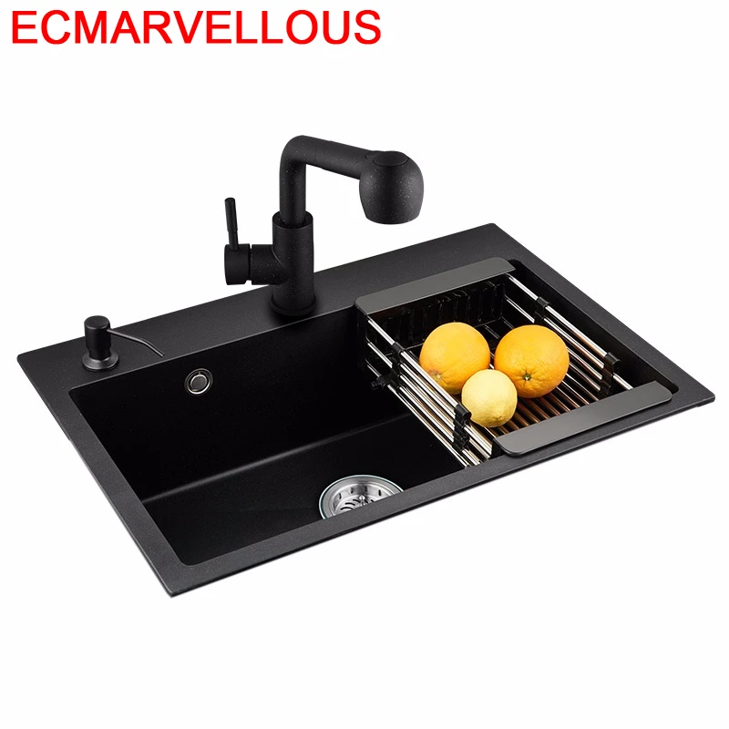 

Portable Torneira Gourmet Integral Black Lavandino Cucina Portatil Cuba Lavabo Fregadero De Cocina Pia Cozinha Kitchen Sink