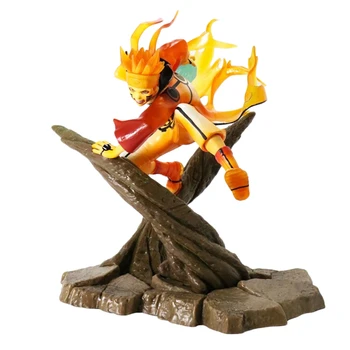

Naruto Shippuden Anime Model GK Uzumaki Naruto Nine-Tails Form Action Figure Statue Collectible Toy Desktop Decoration Figma